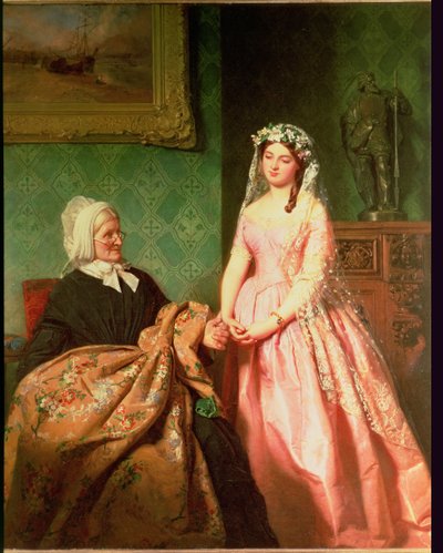 The Wedding Gown by John Faed